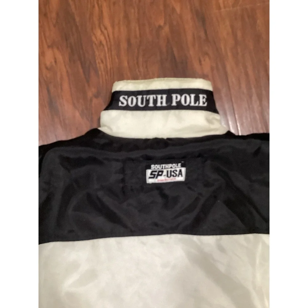 VINTAGE Southpole Jacket Men Puffer Reversible Y2K  Coat Size Large